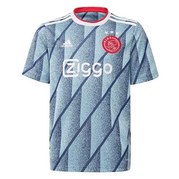 Tailandia Camiseta Ajax Replica Segunda Ropa 2020/21 Azul